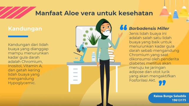 ALOE VERA BISA MENURUNKAN GULA DARAH? | RAISSA BUNGA | FARMASI UII смотреть онлайн