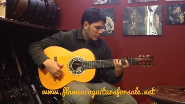 Andalusian Guitar Mod. Santos Hernández 1930 flamenco guitar for sale смотреть онлайн