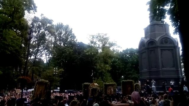 Марганец Православный в Киеве. Праздник Крещения Руси.27-28.07.15. смотреть онлайн