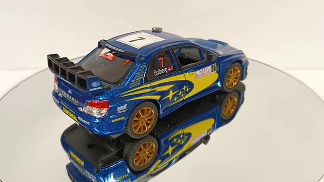 1:36 Subaru Impreza WRC Die Cast Model Car смотреть онлайн