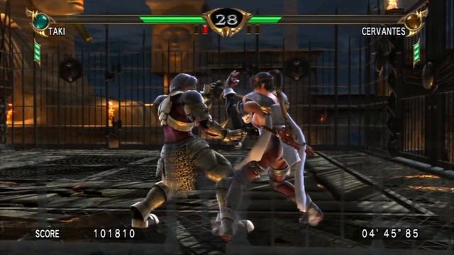 Soul Calibur 4 - Taki - Arcade Mode Playthrough смотреть онлайн