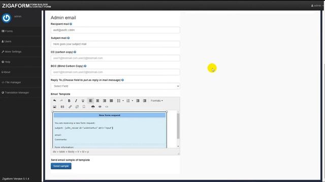 how to create a contact form using Zigaform PHP Form Builder v5 смотреть онлайн