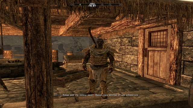 The Elder Scrolls V (5) Skyrim прохождение 58 Найти в Вороньей скале припрятанное угольное вино.