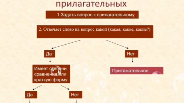 Разряды имён прилагательных _Русский язык _6 класс смотреть онлайн