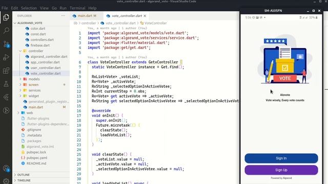 Build and Deploy Voting Application with Flutter Dart & Firebase смотреть онлайн