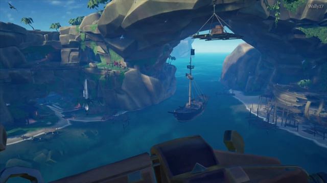 Sea of Thieves Music: "Becalmed" Sea Shanty played on Hurdy Gurdy смотреть онлайн