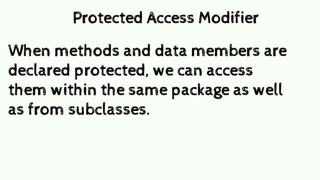 Access Modifiers in java (Hindi/Urdu) смотреть онлайн