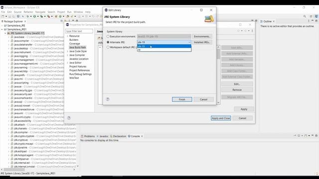 How to configure JRE using configure build path? смотреть онлайн