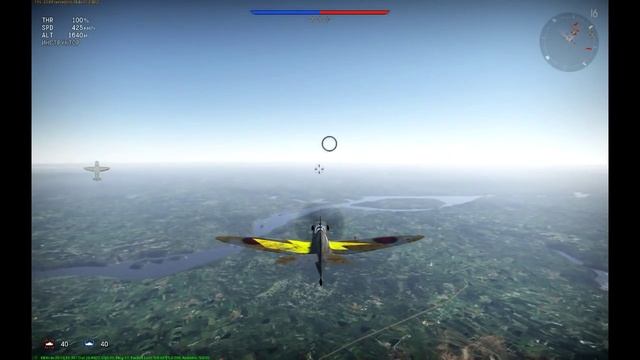 Основы воздушного боя в War Thunder. Часть 2 уход от атаки. смотреть онлайн
