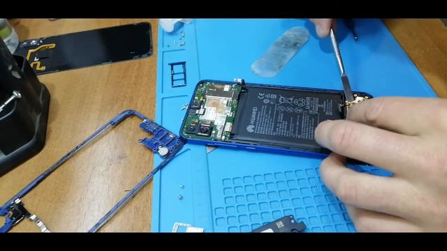 Honor 8x нет сети после воды. Простой ремонт смотреть онлайн