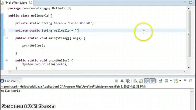 Variable Scope: Instance Variables смотреть онлайн