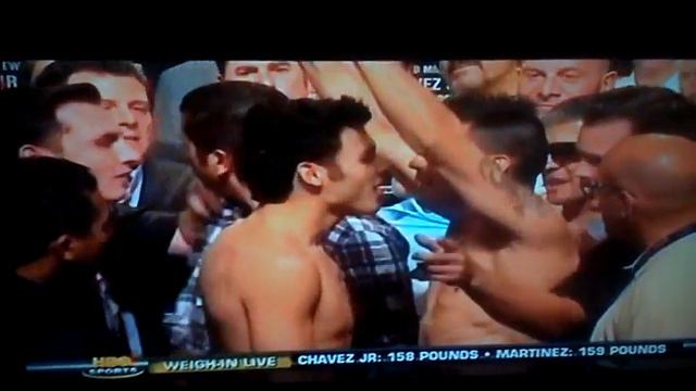 Sergio Martinez vs Cesar Chavez jr weight inn смотреть онлайн