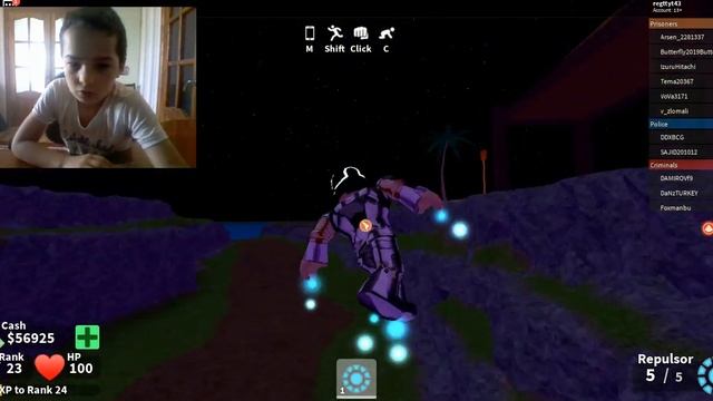 ЧТО НОВЫЙ СУПЕРГЕРОЙ?! Mad City Roblox смотреть онлайн