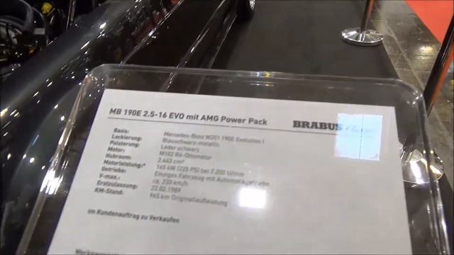 Mercedes-Benz 190 E 2.5-16 Evolution (W201) - Essen Motor Show 2018