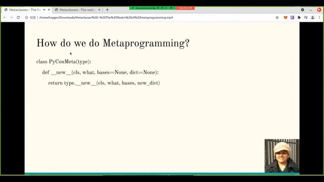Metaclasses : The Realm of Metaprogramming (Pratibha Jagnere) - PyCon HK 2021 смотреть онлайн