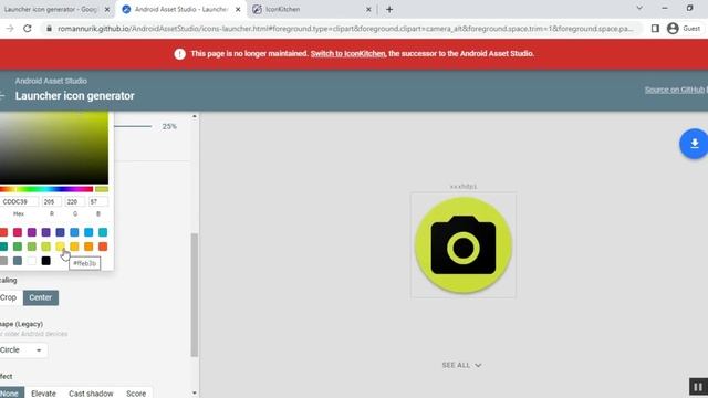 Launcher icon generator - IconKitchen Useful for any developer смотреть онлайн