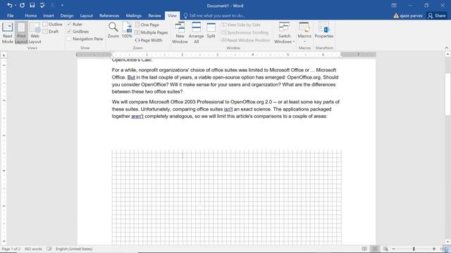 Microsoft Word View Tab All Functions | Learn Microsoft Word | Microsoft Word смотреть онлайн