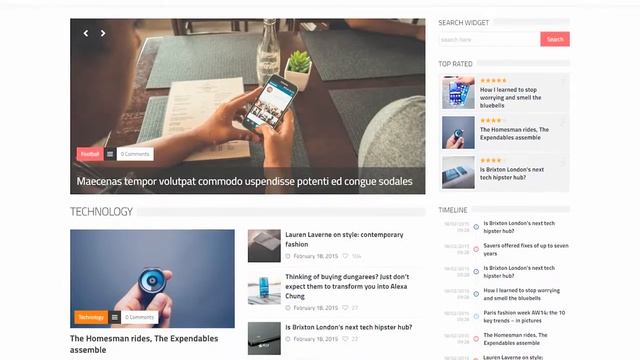 Best Magazine WordPress themes смотреть онлайн