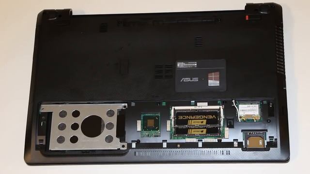 Asus K55a MEMORY UPGRADE to 16GB or to add a SSD drive - Other models like K53 are similar смотреть онлайн