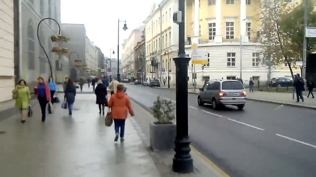 Москва , Мясницкая улица, метро Чистые пруды, Тургеневская,Сретенский бульвар смотреть онлайн