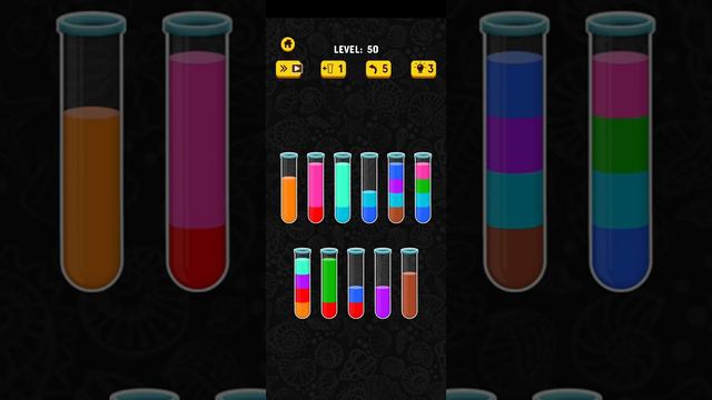 Color Water Sort Level 50 смотреть онлайн
