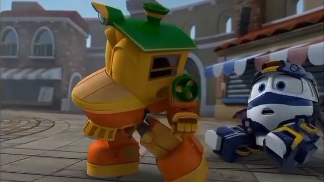 Заставка 1 сезона Роботы поезда на Английском Наоборот смотреть онлайн