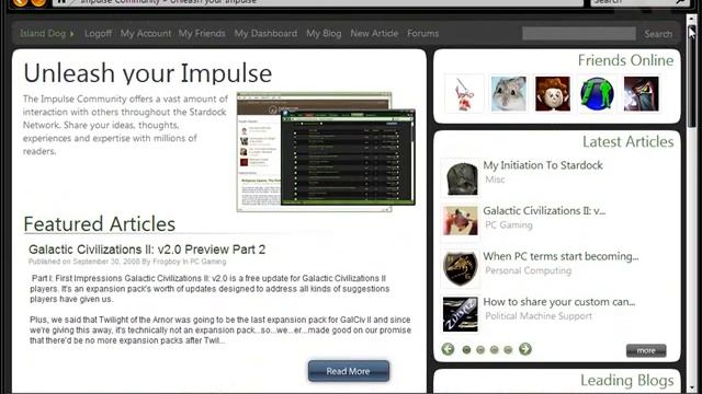 Impulse Interface Walkthrough смотреть онлайн