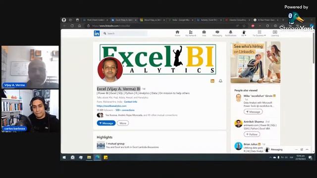 Making Excel Challenges with Vijay A. Verma aka Excel BI смотреть онлайн