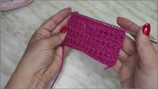 Простой рельефный узор смотреть онлайн