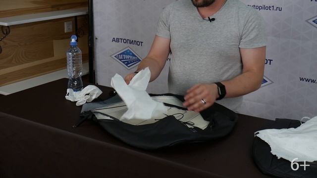 Пропускают ли автомобильные чехлы из экокожи воду? Тест на водостойкость авточехлов АВТОПИЛОТ! смотреть онлайн