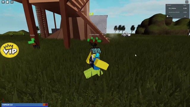 Roblox Script Showcase Zombie Apocolypse смотреть онлайн