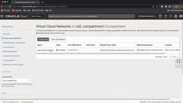 Provisioning of OCI VLANs and OCVS SDDCs смотреть онлайн