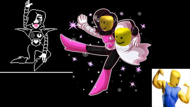 Undertale Death By Glamour Remix! ROBLOX death sound смотреть онлайн