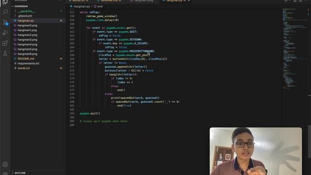 Hangman in Python смотреть онлайн