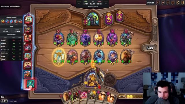The Full Elemental Dragon Combo Scales Faster Than Anything | Dogdog Hearthstone Battlegrounds смотреть онлайн