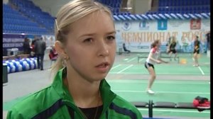 Парная игра Бадминтон.