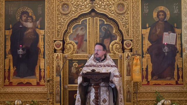27.06.2021 Проповедь о. Радослава на ранней Литургии. Неделя 1‐я по Пятидесятнице, Всех святых смотреть онлайн