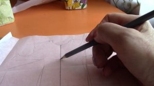 Как построить чертеж  халатика с запАхом. Моделирование халата с запАхом.