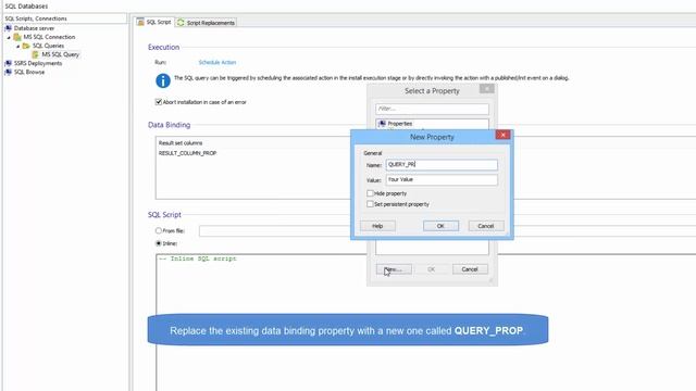 Set MSI properties from SQL queries смотреть онлайн
