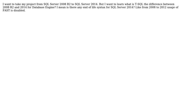 Databases: What is the Difference between SQL Server 2008R2 and SQL Server 2014? смотреть онлайн