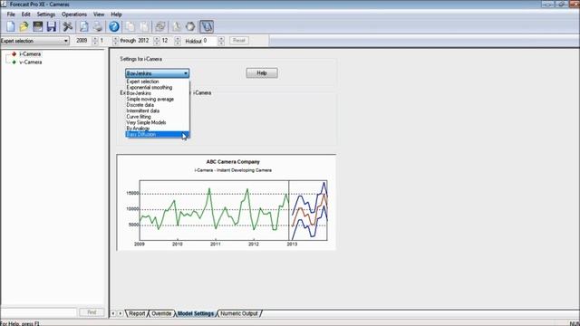 Forecast Pro XE Deep Dive Demonstration смотреть онлайн