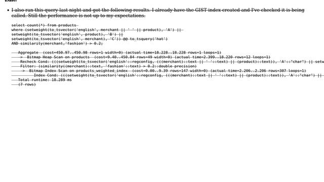 Databases: PostgreSQL FTS and Trigram-similarity Query Optimization смотреть онлайн