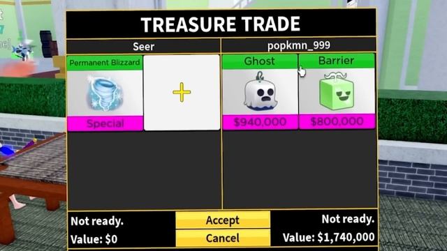 Trading PERMANENT BLIZZARD Fruit For 24 Hours! (Blox Fruits) смотреть онлайн