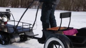 Мотобуксировщик Ахтар (AhtaR) зима+лето