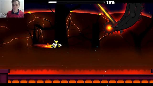HARD DEMON ЗА 400 ПОПЫТОК В GEOMETRY DASH!ВОЗМОЖНО ЛИ?/DOOM GAUNTLET "DARKNESS KEEPER" смотреть онлайн