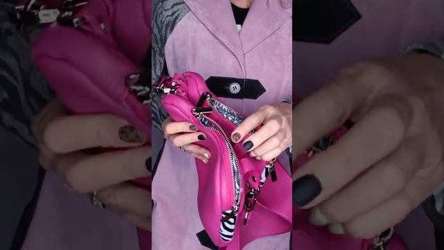 Lollypie Leather Портупея кожаная розовая