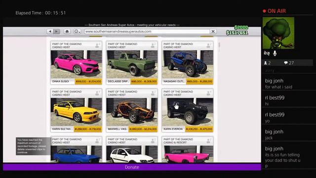 CAR MEET ON GTA5 RD TO 100 SUBS смотреть онлайн