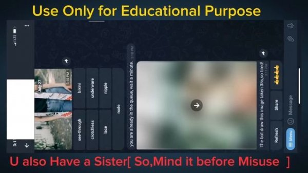 Ai Bot cloth Remover Telegram Bot | Dress  Remover Ai Telegram Bot | Undress Ai New Bot ? ? ?