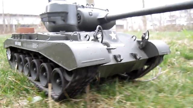 RC tank M26 pershing heng long HD смотреть онлайн