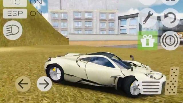 Speeding,Crashing,and Flying ( Extreme Car Driving Simulator) смотреть онлайн